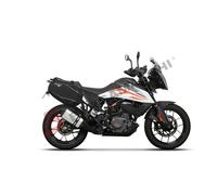 FIXATION SACS LATÉRAUX BAGAGE MOTO SOUPLES POUR KTM ADVENTURE 390 21>23 SHAD