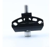 Fixation Selle pour vtt Route Clamp Single Nail Fixation Selle | Alliage aluminium léger, finition noire, répare fils glissants, compatible single nail, robuste