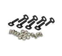 FIXATION SERRE TRINGLE ET EMBOUT POUR GARDE BOUE STRONGLIGHT ROAD-TOUR-COUNTRY (SACHET DE 8)