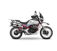 SHAD Fixation DE Sacoche DE RÉSERVOIR Click System Moto Guzzi V85 TT, Noir