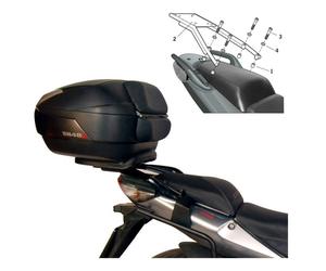 fixation shad h0cb64st - honda cbf 500-600-1000/cbr 650 UNICA