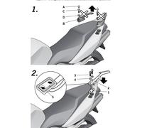 fixation shad h0vf82st - honda vfr 800 UNICA
