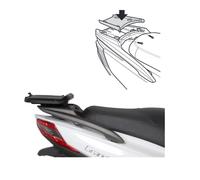 Shad Kymco Grand Dink 125/300&x-town 125i/300i Top Case Rear Fitting Blanc,Noir