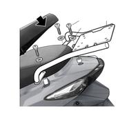 Shad Top case Kymco Agility 50/125 Rs – Fixation arrière – Noir