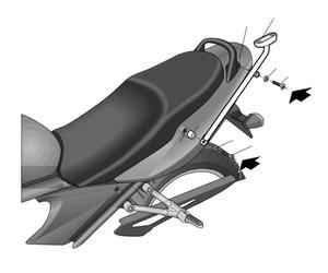 fixation shad s0bn60st - suzuki bandit gsf 600/650/s UNICA