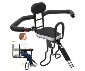 Fixation Siège Vélo Enfant Avec bras de sécurité, dégagement rapide,
