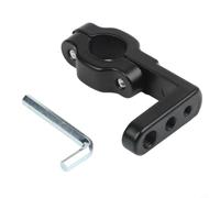 Fixation Spot pour moto Trou Multiple Fixation Spot pour moto(Black) | Alliage pour aluminium , structure pour robuste, résistance intempéries, compatibilité universelle, sécurité nocturne