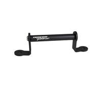 Fixation Support Support De GPS pour Moto avec Support De Téléphone Et Fixation pour Barre Transversale pour Yamaha Tracer 7/700 GT MT-07 Support Amortisseur(Noir 4,12MM)