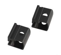 Fixation Table Camping Car 2pcs Anti-Basculement | Mécanisme glissant, verrouillage sécurisé, réduit oscillation, idéal camping cuisine, compatible IGT(black)