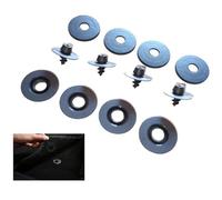 Fixation Tapis Voiture Universel - Vis Clips de Fixations de Tapis Toutes Marques (12 = Kit de 4 Clips) Oeillets pour Tapis de Voiture Maintien Tapis Auto Anti Derapant Empeche Les Tapis de Glisser