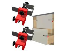 Fixation Tiroirs,Attaches de Fixation pour Penderie - Gabarit Perçage Multi-Angles pour Cuisine, Meuble, Menuiserie et Ébénisterie