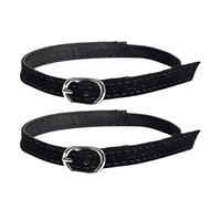 Fixation transparente à Stiletto : extensible pour chaussures réglable, support de verrouillage antidérapant, bande souple pour les jambes | pour talon transparent pour robes formelles, F