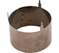 Fixation tube de flamme Wolf 2414336 pour brûleur TH EK01B.4/5/7L.