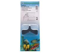 Fixation tuyau JBL ClipSafe (x2) Gris 12/16 mm