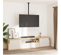 Fixation tv - support tv - support mural pour tv Vidaxl Support TV au plafond pour écran 32-65'' max VESA 400x400mm 40kg