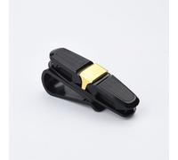 Fixation Universelle Pour Pare-Soleil De Voiture,Porte-Clip Pour Lunettes De Soleil,Carte De Billet,Multifonction,Style Intérieur De Voiture - Type Or