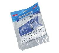 Nicoll Fixation universelle trappe visite baignoire 1FIXUNI – PVC blanc anti-corrosion à carreler