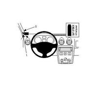 Fixation voiture Brodit Proclip Dacia Logan