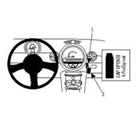 Fixation voiture Brodit Proclip Mini Cooper