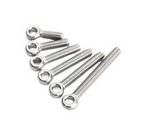Fixations à œil de poisson à vis à œil, Boulon à œil en acier inoxydable 304 GB798, tailles multiples M5 M16(M6x50 2pcs)