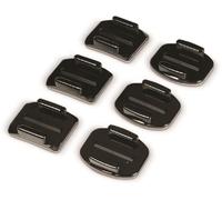 Fixations adhésives plates et incurvées Movin'CAM Noir pour tous modèles GO PRO