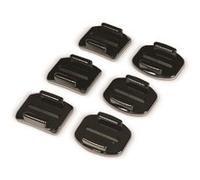 Fixations adhésives plates et incurvées Movin'CAM Noir pour tous modèles GO PRO