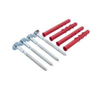 Fixations chauffe-eau sur parpaing longueur 140 millimètres - M10 NOYON & THIEBAULT