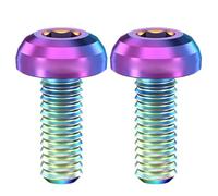 Fixations de Porte-bidon de Vélo à Entraînement, Rainbow | Attaches en alliage, Ensemble de 2 pièces, Quincaillerie filetée pour fixer un Porte-bidon Points de du