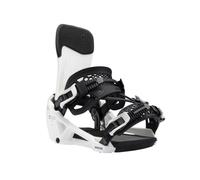 Nidecker - Fixations de snowboard all-mountain - Supermatic Lt White en Nylon - Taille 44,5-47 - Blanc Blanc 44,5-47