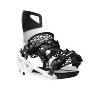 Nidecker - Fixations de snowboard all-mountain - Supermatic OG White en Nylon - Taille 35,5-37,5 - Blanc Blanc 35,5-37,5
