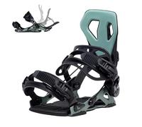 Fixations de snowboard SP Core automatiques type flow. Fixations de neige Tailles S, M, L, XL pour homme et femme, couleur noire. Freestyle et Freeride Step on (L 43-45 EU) Step on