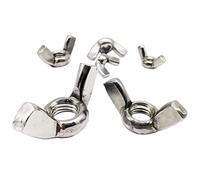 Fixations d'écrous, écrous à oreilles et boulons, écrou à oreilles réglable en acier inoxydable, serrer à la main, écrou à oreilles papillon, boulon à vis, écrous à oreilles
