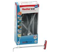 Fixations En Plâtre En Nylon Duotec, Paquet De 10 Avec Vis - Fixations FISCHER