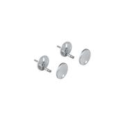 Fixations Grohe pour siège de WC en céramique Chromé 49529000