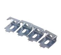 Fixations Murales 098106 pour Sèche-Serviettes - Kit Montage Complet - Référence Constructeur - Installation Facile Remplacement Pièce Détachée