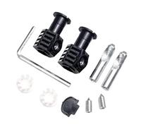 Fixations murales pour bidet - Vis de suspension pour toilettes - Vis de fixation murale - Kit de boulons d'installation facile