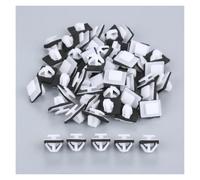 Fixations Panneau Intérieur Pour Kia Clips De Garniture En Plastique | Clips De Punaise Automatique Pour Pare-chocs D'aile D185(White)