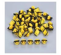 Fixations Panneau Intérieur Pour Kia Clips De Garniture En Plastique | Clips De Punaise Automatique Pour Pare-chocs D'aile D185(Yellow)