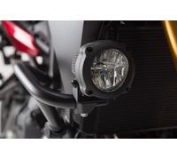 Sw-Motech Fixations Support feux additionnels Noir Pour crashbars Ø 22 26 27 28