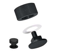 Fixations pour hotte de soudage - Pièces métalliques robustes, vis de serrage de casque réglables, poignées de rondelles en silicone antidérapantes, accessoires de rechange pour masque de soudure