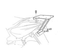 Shad Kit de fixation Top Master Y0A57T pour top case arrière