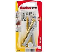 Fischer Fixation pour WC S 8 RD 80 Nylon – Blister de 2