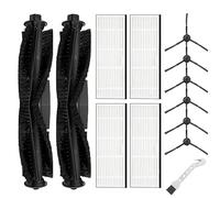 Fixbetter Kit d'accessoires pour Honiture Q6 Pro, pour Imou L11 Pro Max, pour Airrobo T10+, pour Laresar L6 Pro Q6 Pro, pour Ultenic T10 Elite, pour Proscenic M8 Robot Aspirateur Pièces de Rechange