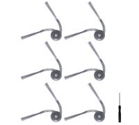 Fixbetter Lot de 6 brosses latérales de rechange pour Roborock Qrevo S5V/Qrevo Curv/Qrevo Edge/Qrevo Curve/Qrevo Curv S5X/Qrevo EDGE S5A, für Roborock Saros 10/Saros 10R aspirateur robot