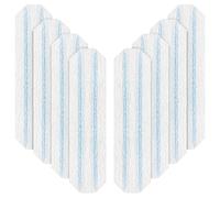 Fixbetter Lot de 8 serpillères en microfibre de rechange pour Vileda H2PrO, pour O-Cedar H2PrO, accessoires de rechange de tampons de vadrouille lavables et réutilisables