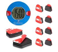 FIXCHORD Adhesifs pour Disque de Stationnement, 8 PCS Set de Tampons Adhésifs de Remplacement Compatible avec OOONO Park P-DISC NO1, NO2, NO3, CO-Driver NO2, Tampons pour Horodateurs pour Pare-Brise