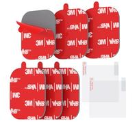 FIXCHORD Ruban Adhésif Double Face Extra Fort, 6 Pièces de Ruban Adhésifs pour Caméra Embarquée Compatibles avec Les Séries Nextbase 2-122, 222X, 222XR, 322GW, 422GW, 522GW, 622GW