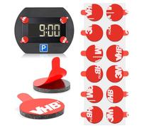 FIXCHORD VHB 5952 Tampons Adhésifs de Remplacement pour Needit Park Lite, 12PCS Tampons Adhésifs pour Disque de Stationnement Électronique, Pad pour Horodateurs pour Pare-brises