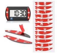 FIXCHORD VHB 5952 Tampons Adhésifs de Remplacement pour Needit Park Mini, 12PCS Tampons Adhésifs pour Disque de Stationnement Électronique, Pad pour Horodateurs pour Pare-brises