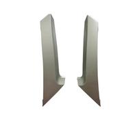 FIXCOR 2 pièces en plastique ABS pour poignée de porte intérieure de voiture pour Toyota pour Camry 2006 2007 2008 2009 2010 2011 (Silver Front pair)